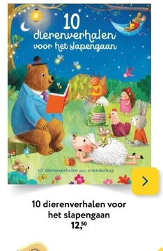 Aanbieding: 10 dierenverhalen voor het slapengaan