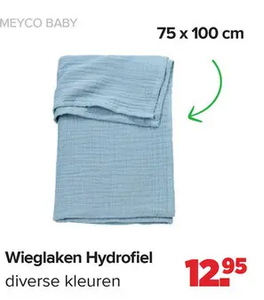 Aanbieding: Wieglaken Hydrofiel