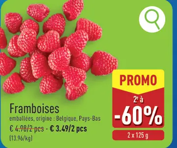 Offre: Framboises