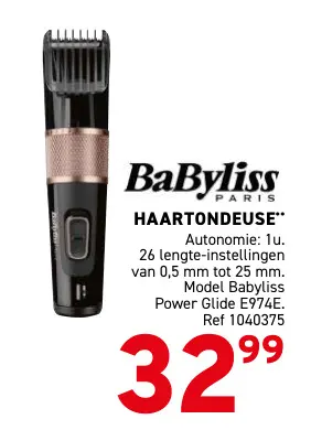 Promotie: Haartondeuse