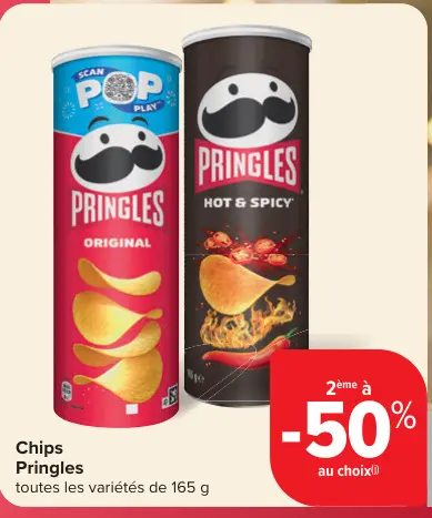 Offre: Chips Pringles