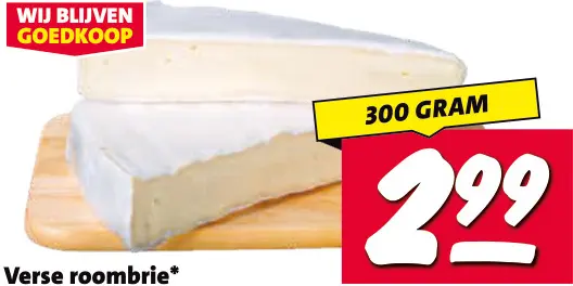 Aanbieding: Verse roombrie