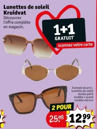 Offre: Lunettes de soleil