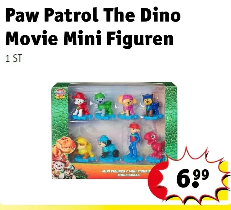 Aanbieding: The Dino Movie Mini Figuren