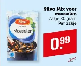 Aanbieding: Silvo Mix voor mosselen