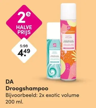 Aanbieding: Droogshampoo