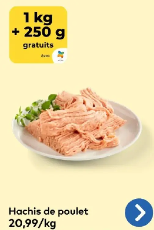Offre: Hachis de poulet