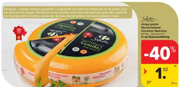 Aanbieding: Jonge gouda Noord-Holland Carrefour Selection