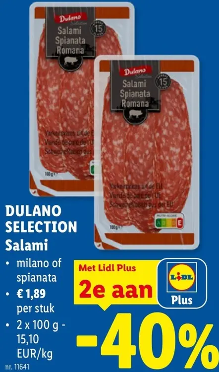 Promotie: Salami