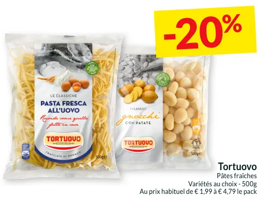 Offre: Pâtes fraîches