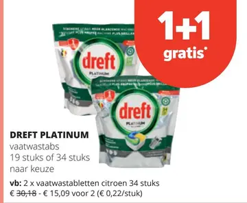 Aanbieding: Dreft platinum