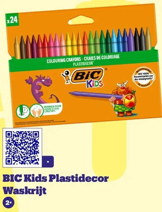 Promotie: Kids Plastidecor Waskrijt
