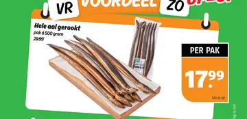 Aanbieding: Hele aal gerookt