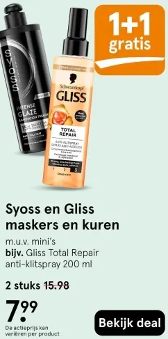 Aanbieding: Maskers en kuren