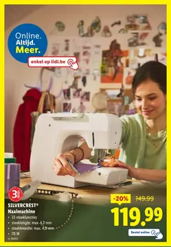 Aanbieding: Sewing machine