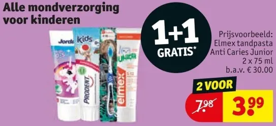 Aanbieding: Alle mondverzorging voor kinderen