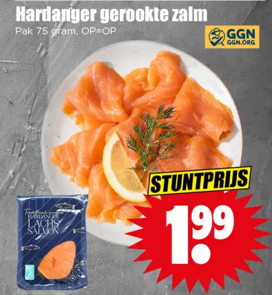 Aanbieding: Hardanger gerookte zalm