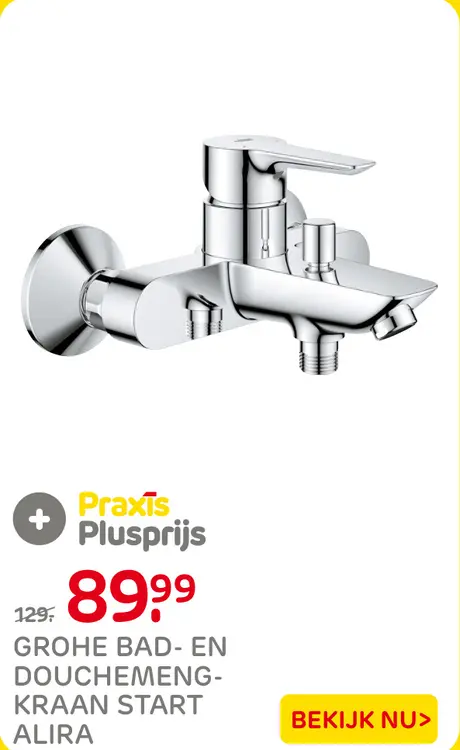 Aanbieding: Bad- en douchemengkraan start alira