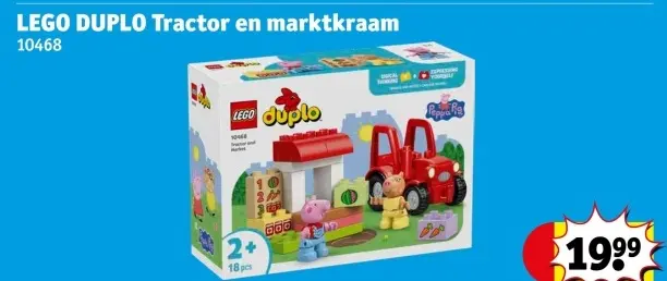 Aanbieding: Tractor en marktkraam