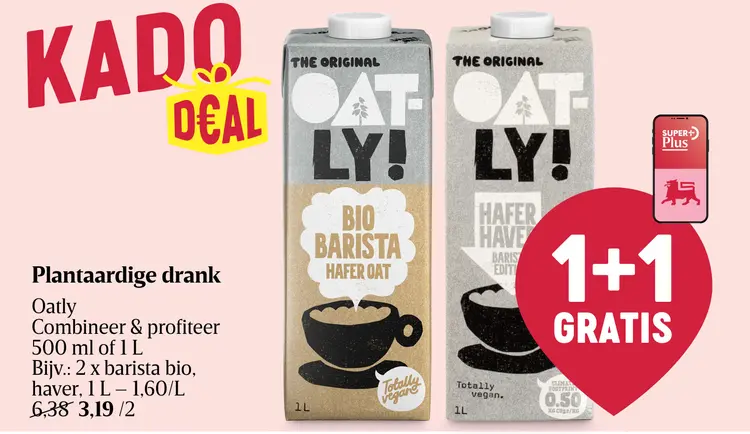 Promotie: Plantaardige drank