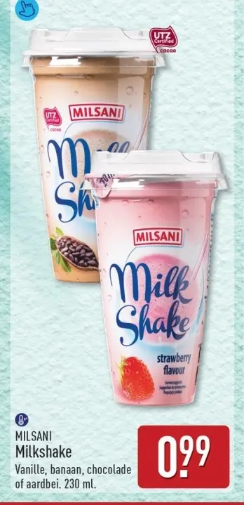 Aanbieding: Milkshake