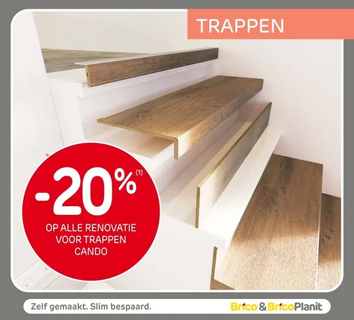 Promotie: Renovatie voor trappen