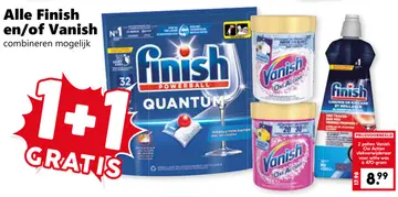 Aanbieding: Alle Finish en/of Vanish