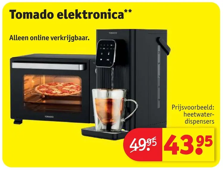 Aanbieding: Tomado elektronica