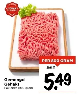 Aanbieding: Gemengd Gehakt
