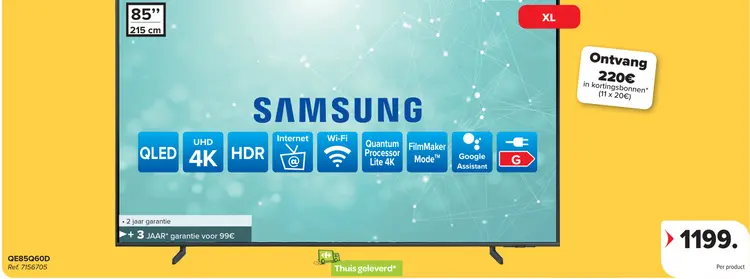 Promotie: QLED 4K HDR Smart TV