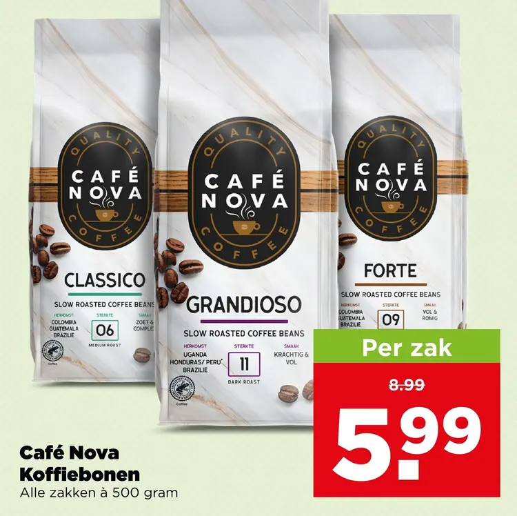 Aanbieding: Café Nova Koffiebonen