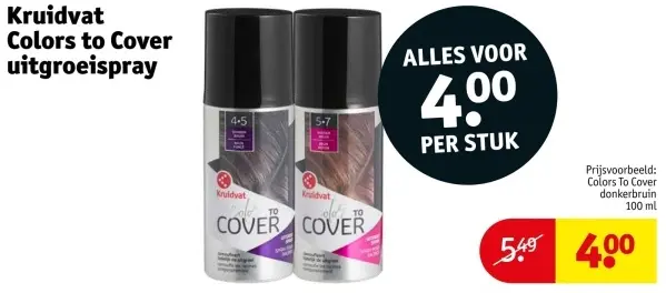 Aanbieding: Colors to Cover uitgroeispray