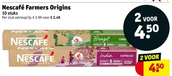 Aanbieding: koffiecapsules