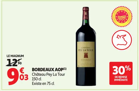 Offre: Bordeaux AOP Château Pey La Tour