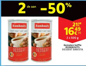 Aanbieding: Gemalen koffie