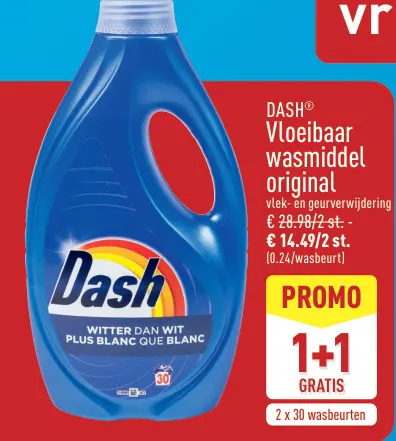 Promotie: Vloeibaar wasmiddel original