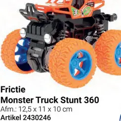 Aanbieding: Frictie Monster Truck Stunt 360