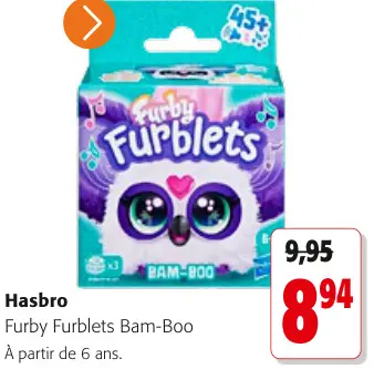 Offre: Furby Furblets Bam-Boo
