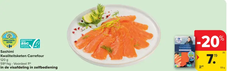 Promotie: Sashimi