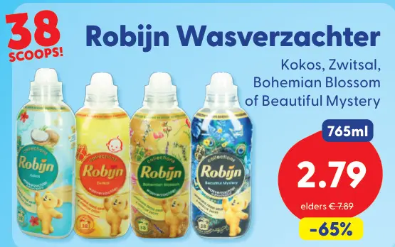 Aanbieding: Wasverzachter Kokos, Zwitsal, Bohemian Blosso