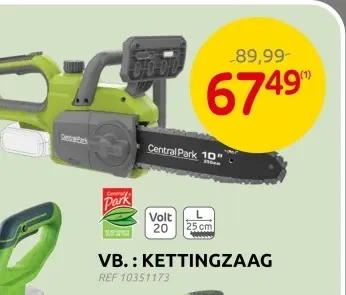 Promotie: Kettingzaag