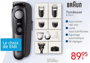 Offre: Tondeuse BT9421