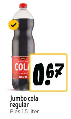Aanbieding: Jumbo cola regular