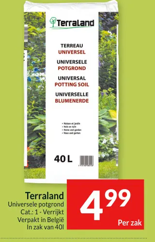Promotie: Universele potgrond