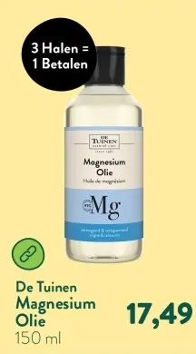 Aanbieding: Magnesium Olie
