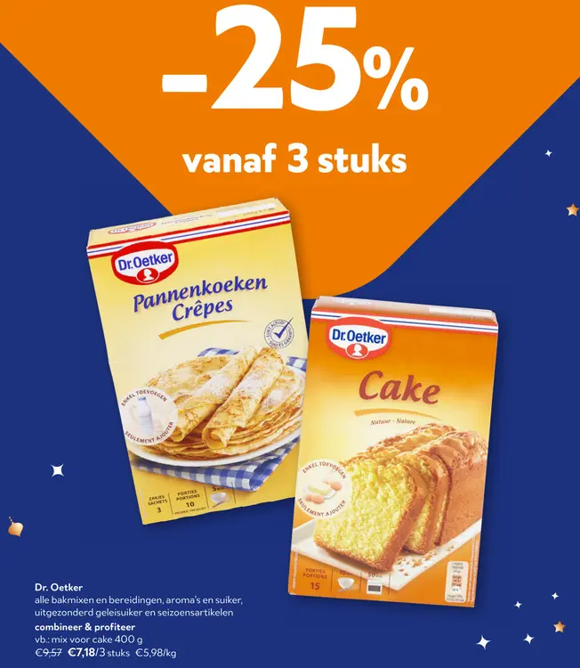Promotie: Pannenkoeken Crêpes and Cake