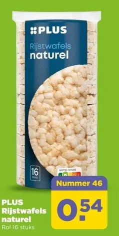 Rijstwafels naturel