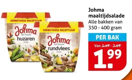 Aanbieding: maaltijdsalade