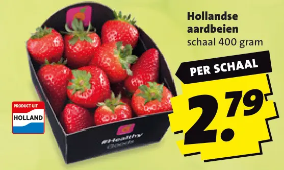 Aanbieding: Hollandse aardbeien