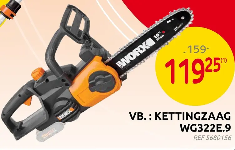 Promotie: Kettingzaag